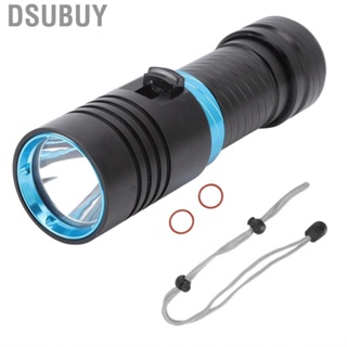 Dsubuy Outdoor 5000LM Diving  Flashlight  Dive Underwater 100M Lamp Supply