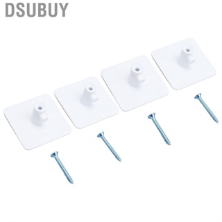 Dsubuy Stand Mixer/ Processor Mounting Brackets White ABS