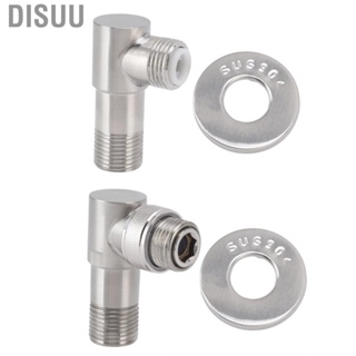 Disuu Angle Stop Valve Male G1/2 Stainless Steel Integrated Auto Water US