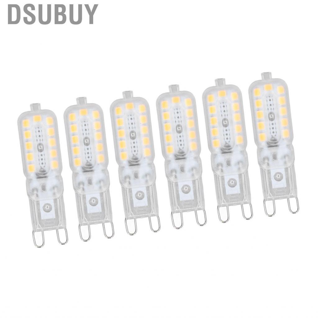 dsubuy-6pcs-g9-bulb-5w-transparent-cover-22led-dimmable-light-for-ceiling