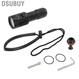 Dsubuy Diving Flashlight 5000LM 6 Light Modes Portable Underwater
