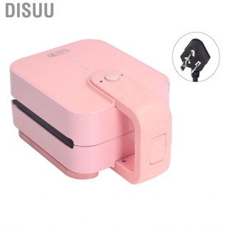 Disuu Pink Mini Toaster 650W Portable Waffle Maker Electric Panini AU Plug 220V for Dorms Apartments