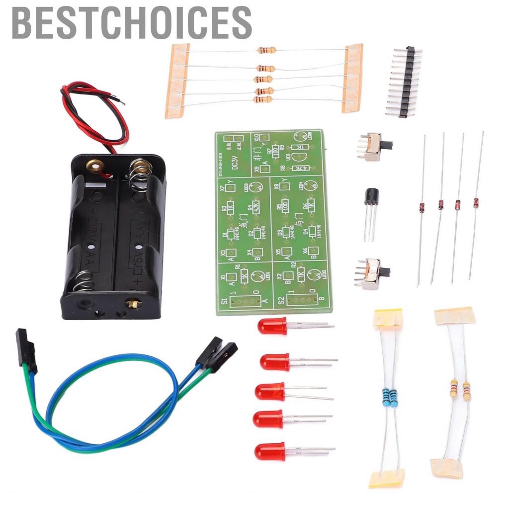 bestchoices-abs-discrete-component-gate-circuit-kit-electrical-project-starter-for-diy