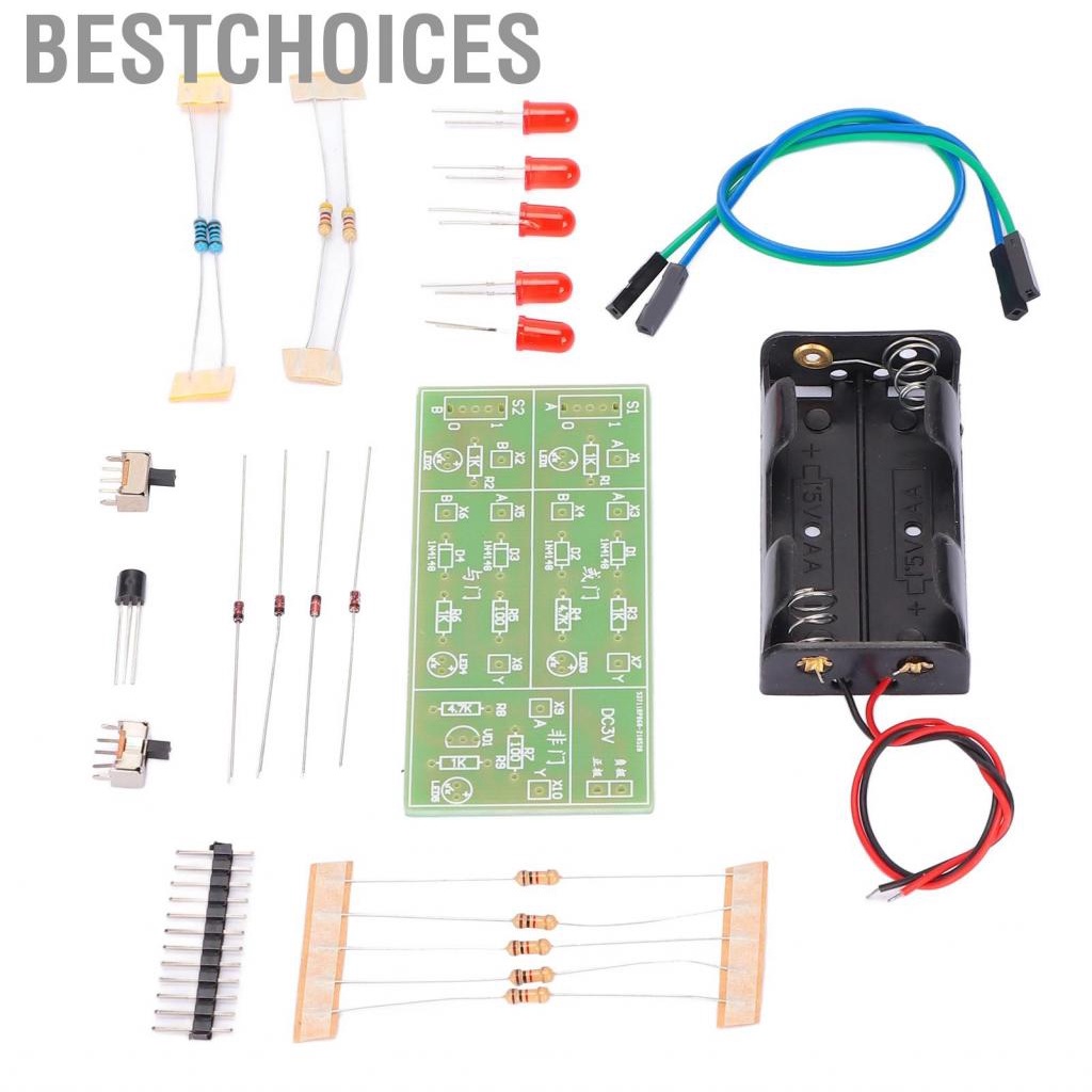 bestchoices-abs-discrete-component-gate-circuit-kit-electrical-project-starter-for-diy