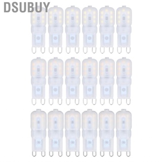 Dsubuy 6Pcs G9  Light Bulbs Dimmable 3W 360 Degree Bulb For Ceiling Lamps