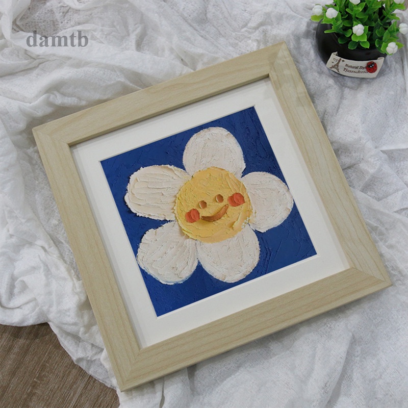 dtb-กรอบรูปภาพวาดสีน้ํามัน-ทรงสี่เหลี่ยม-สี่ช่อง-แฮนด์เมด-diy-สําหรับแขวนตกแต่งผนัง