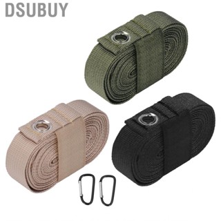 Dsubuy Nylon Extension Rope Wear Resistant Tent Canopy Belt with Buckle for Hanging Things