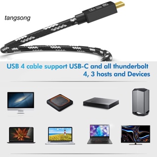 Tang_ สายเคเบิลส่งข้อมูล ความละเอียดสูง 8k 4k Usb c Type-c พร้อมชิป 480mbps ความเร็วในการถ่ายโอนข้อมูลน้อยลง