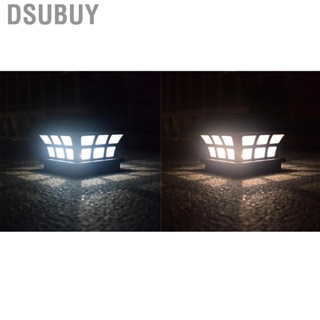 Dsubuy Courtyard Light Outdoor  Fence Post Lights for Gardens Decks