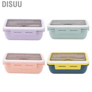 Disuu Compartment Lunch Box  1100ml Adult Bento Box with   for School Office