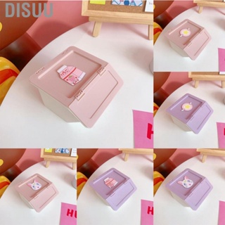 Disuu Storage Box Cute Japanese Plastic Mini Cartoon Organizer Fairy for Desk Classroom
