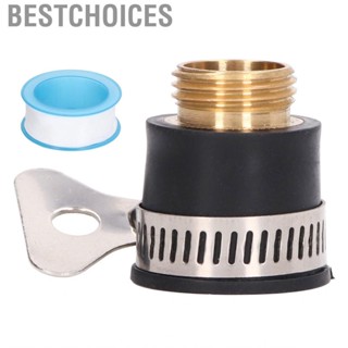 Bestchoices 1/2in Faucet Tap Connector Universal Garden Kitchen Water Hose  Quick Joint