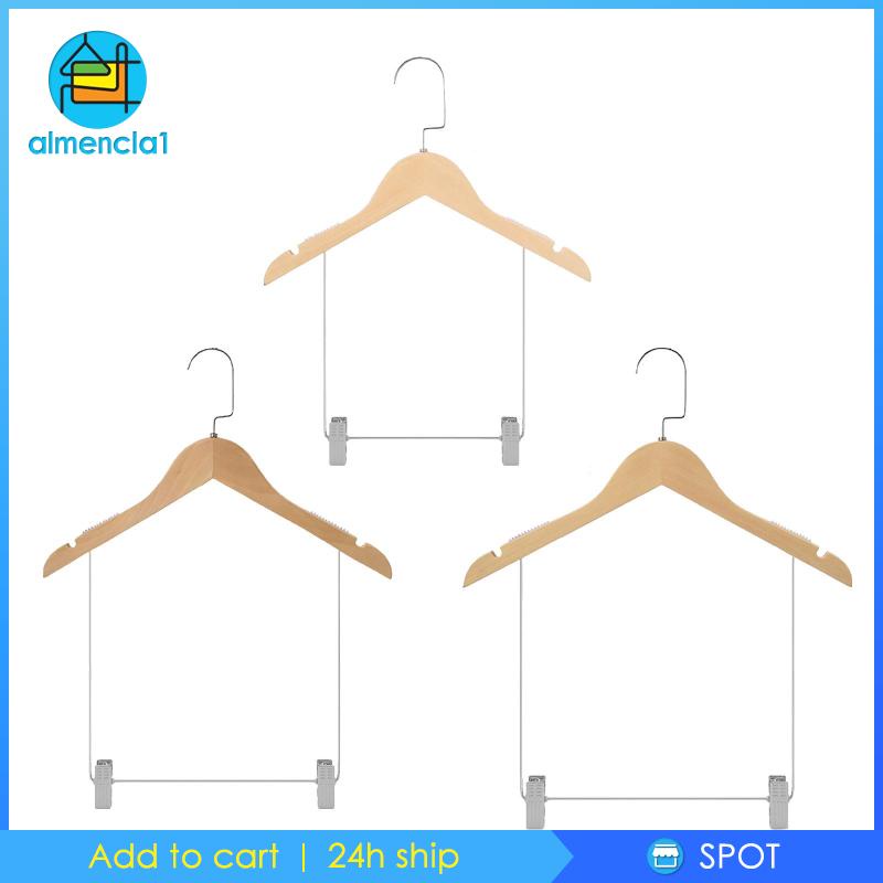 almencla1-ไม้แขวนเสื้อ-หมุนได้-360-องศา-พร้อมคลิปหนีบโลหะ-ปรับได้