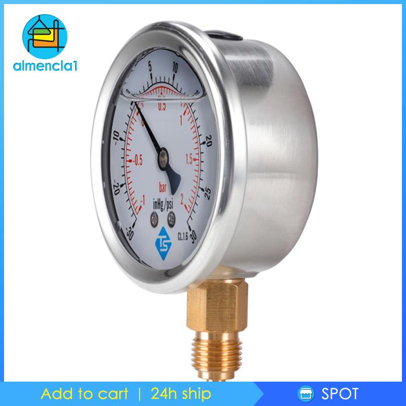 almencla1-เกจวัดเครื่องดูดฝุ่น-กลีเซอรีน-1-30-60hg-psi-1-7bar-30-psi