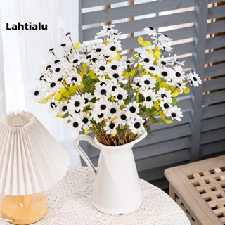 Lahtialu ดอกไม้ประดิษฐ์ ไม่ซีดจาง ดูแลง่าย สําหรับตกแต่งบ้าน 5 ชิ้น