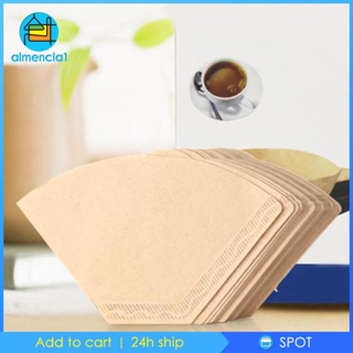 [Almencla1] กระดาษกรองกาแฟ แบบใช้แล้วทิ้ง แบบเปลี่ยน 100 ชิ้น