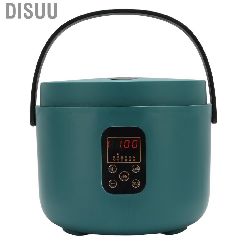 disuu-rice-cooker-electric-rice-cooker-3l-simple-retro-green-for-home-dorms