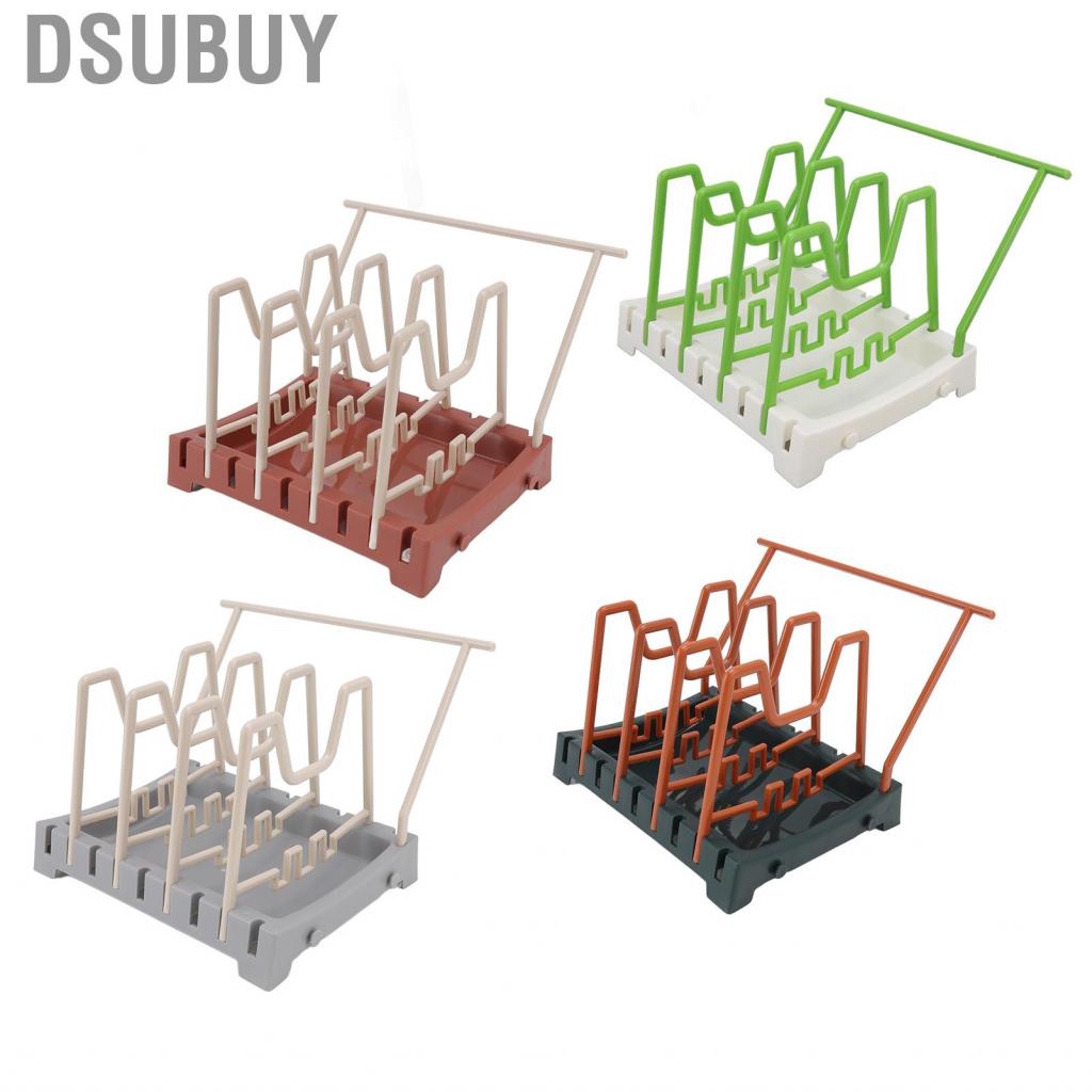 dsubuy-pot-lid-holder-durable-pp-space-saving-stable-nonslip-base-wide-application-cutting-board-organizer-rack