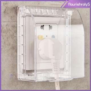 [Flourishroly5] ฝาครอบปลั๊กไฟฟ้า กันน้ํา สําหรับร้านอาหาร ห้องน้ํา กลางแจ้ง