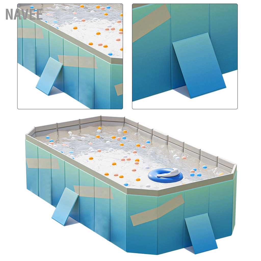 navee-สระว่ายน้ำพับได้-สระว่ายน้ำ-pvc-รูปทรงสี่เหลี่ยมสำหรับใช้ในบ้าน-สีฟ้า