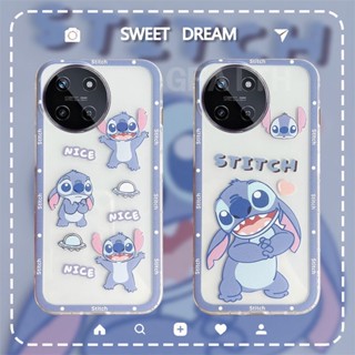 พร้อมส่ง เคสโทรศัพท์มือถือใส แบบนิ่ม ลายการ์ตูน Stitch กันกระแทก สําหรับ Realme 11 NFC REALME11 4G 5G 11 Pro 11 Pro+ Realme C51 C53 2023 Realme11Pro Plus