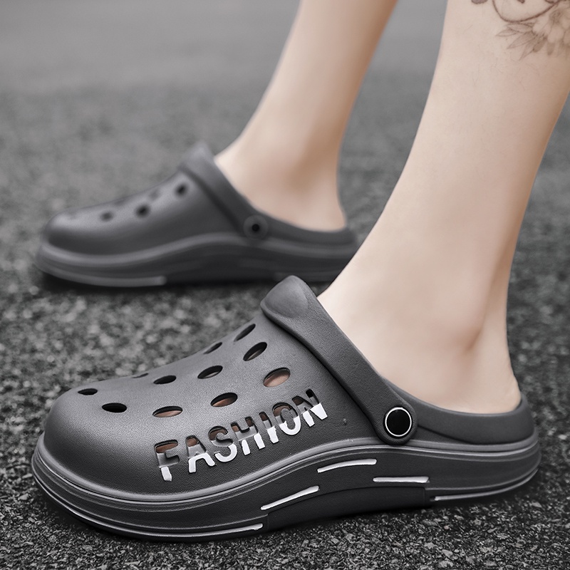baotou-รองเท้าแตะ-รองเท้าชายหาด-แต่งรูกลวง-สําหรับผู้ชาย