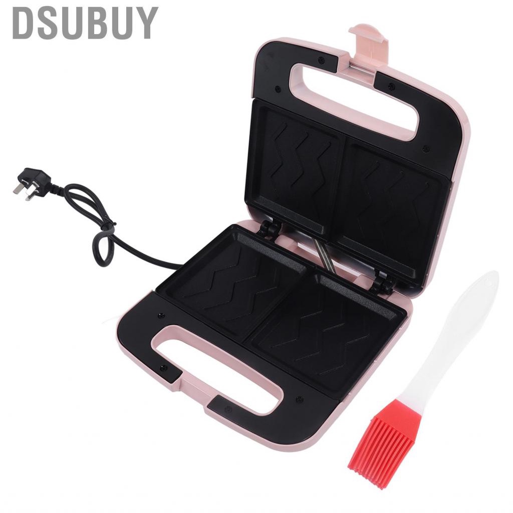dsubuy-breakfast-machine-full-automatic-double-tray-multifunctional-side-heating-sandwich-maker-home-press-pink