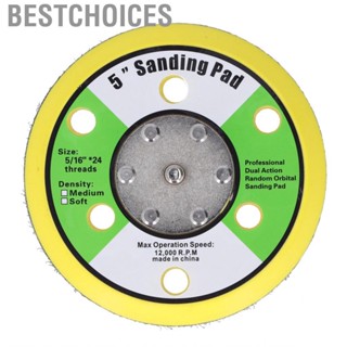 Bestchoices 5in Backing  with Hook and Loop Design for Easy Disc