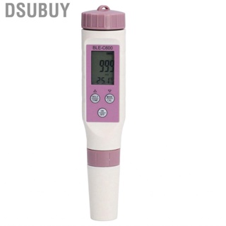 Dsubuy 7 In 1 Water Quality Tester Automatically Save Data PH EC ORP