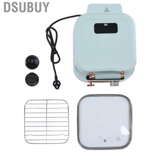 Dsubuy AC 220V 1800W 3L Electric Indoor Grill Fruit Green Double Side Heating 70mm Depth Adjustable Temperature Griddler