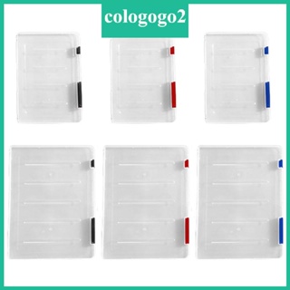 Cologogo2 กล่องเก็บเอกสาร PP แบบใส กันน้ํา แบบพกพา สําหรับป้องกัน