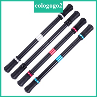 Cologogo2 ปากกาสปินนิ่ง ลายซามูไร สีดํา กันลื่น ถอดออกได้ สําหรับผู้ใหญ่ นักเรียน