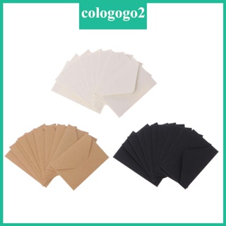 Cologogo2 ซองจดหมายกระดาษคราฟท์ สไตล์วินเทจ สําหรับงานแต่งงาน 4x2 67 ใบ 50 แผ่น