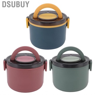 Dsubuy Portable Lunch Box 1000ml Detachable Bento Student  HOT