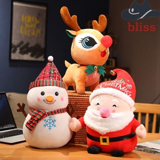 Bliss ตุ๊กตาซานตาคลอส สโนว์แมน คริสต์มาส เครื่องประดับตกแต่งบ้าน เทศกาลปีใหม่