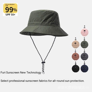 Foldable waterproof fishermans hat childrens summer spring thin quick-drying basin hat outdoor mountaineering hat mens fishing sun hat YOTC