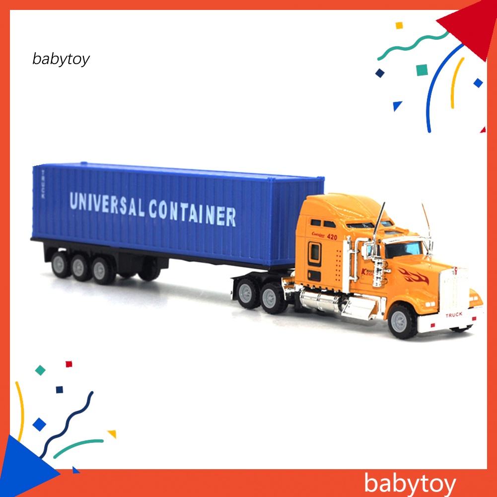 baby-1-65-โมเดลรถบรรทุก-อัลลอยด์-ของเล่นเสริมการเรียนรู้เด็ก