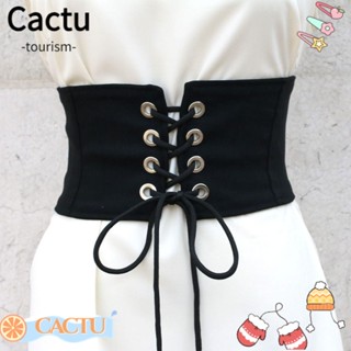 Cactu ชุดคอร์เซ็ท กระโปรง มีซิป กว้าง สไตล์วินเทจ คลาสสิก