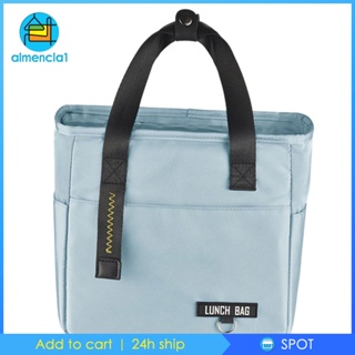 [Almencla1] กระเป๋าปิกนิก ฉนวนกันความร้อน กันน้ํา สําหรับผู้ชาย ผู้หญิง ไปโรงเรียน