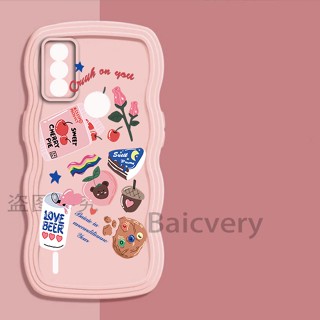 เคสซิลิโคนนิ่ม ลาย Pink Tecno Spark GO 2020 สําหรับ Tecno Spark 6 GO 2021