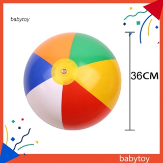 Baby ลูกบอลเป่าลม สีสันสดใส ลอยน้ํา ของเล่นชายหาด ปาร์ตี้ โปรดปราน สําหรับเด็ก