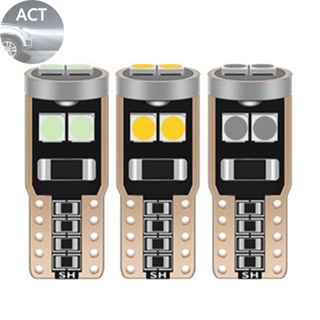 อะไหล่ไฟติดป้ายทะเบียนรถยนต์ T10 Wide Light 0.11A 12V 1W T10 3030-6SMD