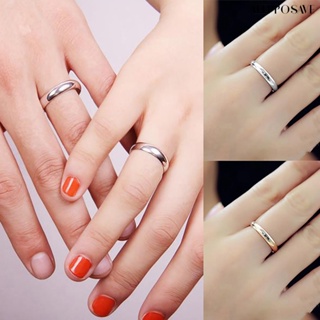 [AS] แหวนนิ้วมือ เหล็กไทเทเนียม เครื่องประดับ สําหรับงานปาร์ตี้