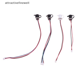 [attractivefinewell] ซ็อกเก็ตชาร์จ USB-C 2 4 5Pin พร้อมน็อตล็อค PH2.0 USB TYPE-C ตัวเมีย กันน้ํา สําหรับ TIV