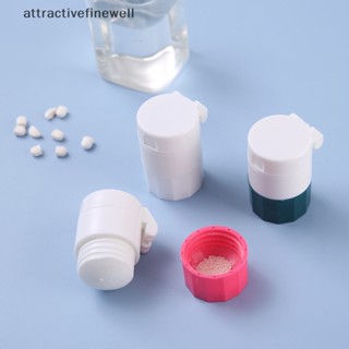 [attractivefinewell] 4 in 1 กล่องแยกยา แบบ 4 ชั้น ขนาดพกพา สําหรับ TIV