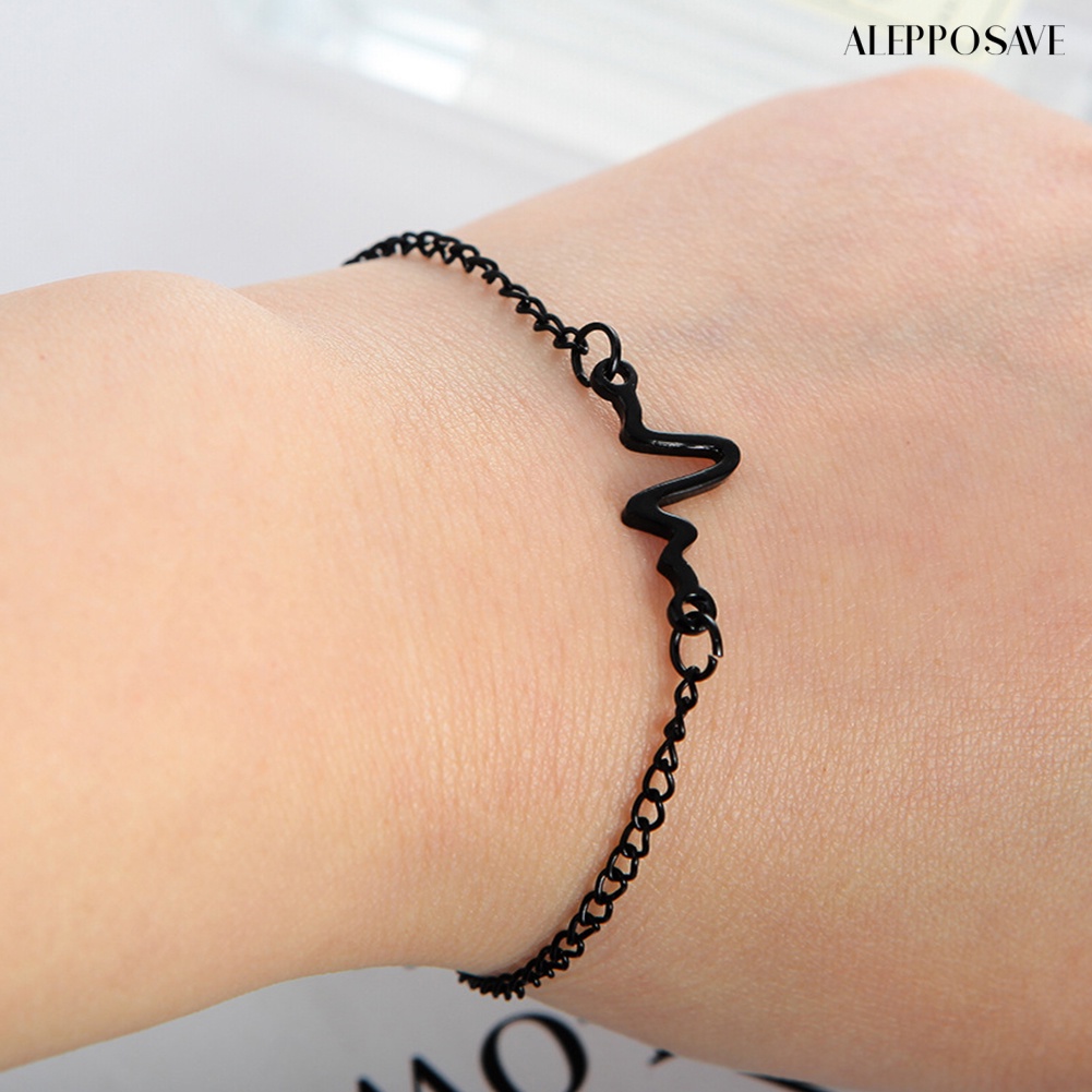 as-สร้อยข้อมือ-กําไลข้อมือ-โซ่-คลื่นเสียง-ไม่ซ้ําใคร-ผู้หญิง-คู่รัก-เครื่องประดับ-ของขวัญ
