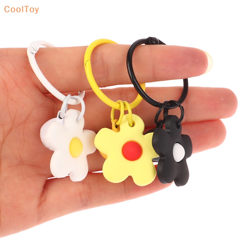 cooltoy-พวงกุญแจกระดิ่ง-จี้ดอกไม้-ขนาดเล็ก-สีชมพู-สไตล์เกาหลี-สําหรับผู้หญิง-ขายดี