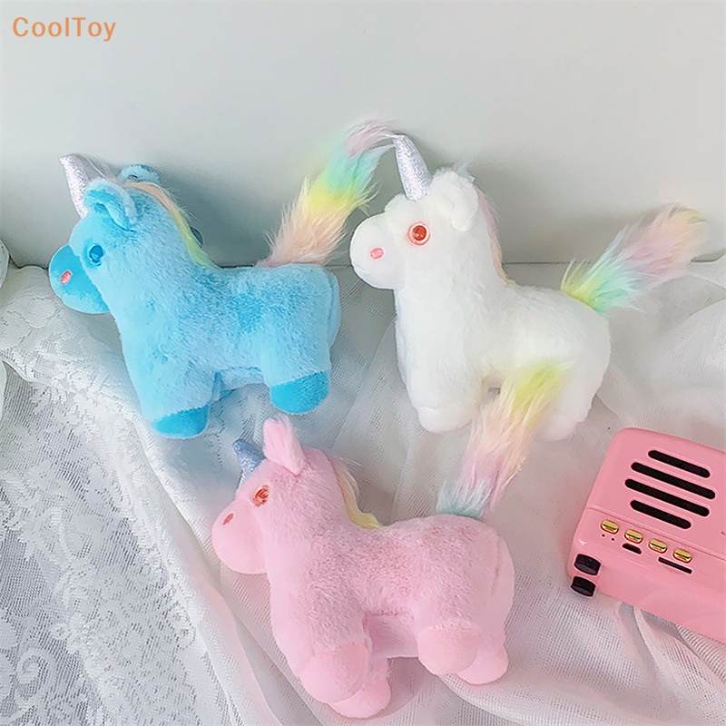 cooltoy-พวงกุญแจ-จี้ตุ๊กตายูนิคอร์นน่ารัก-สีแคนดี้-สําหรับผู้หญิง