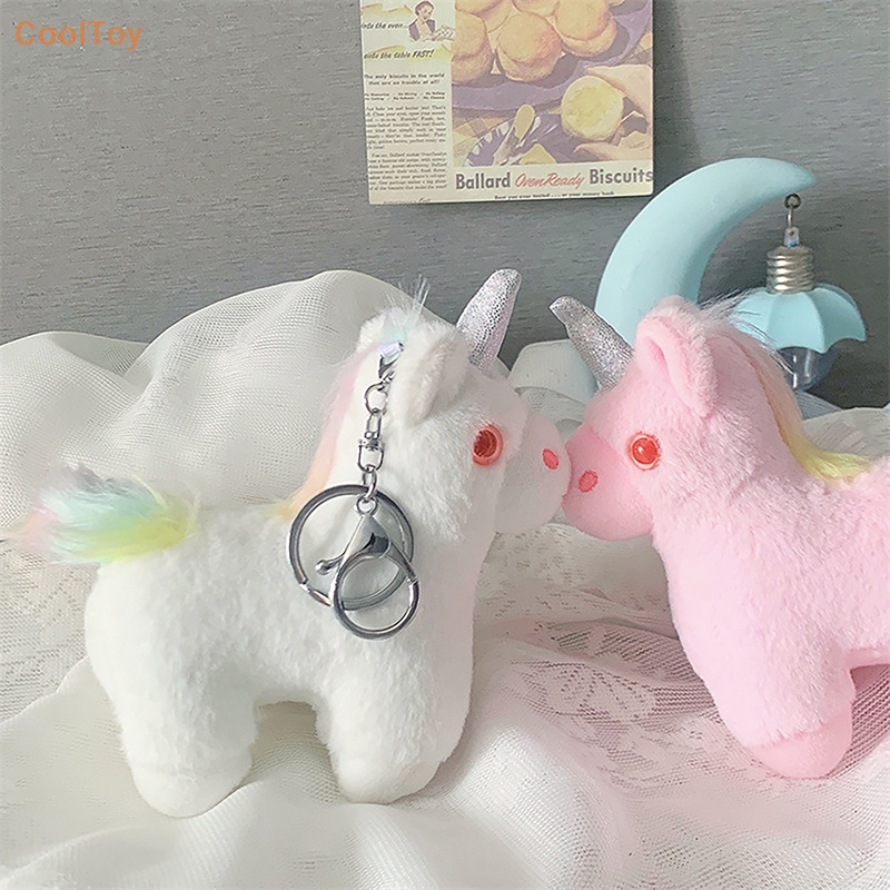 cooltoy-พวงกุญแจ-จี้ตุ๊กตายูนิคอร์นน่ารัก-สีแคนดี้-สําหรับผู้หญิง