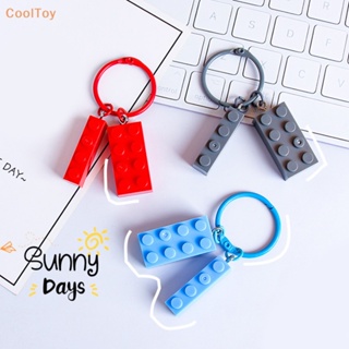 Cooltoy ขายดี พวงกุญแจบล็อกตัวต่อ รูปอิฐ ของขวัญคริสต์มาส สําหรับแขวนตกแต่ง